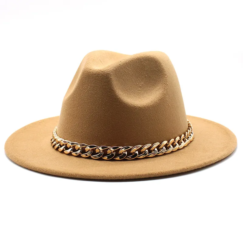 Gold Felt Fedora Hat Stylish, Wider Brim, Winter Luxury For Men And Women  From Fifthperson, $7.41