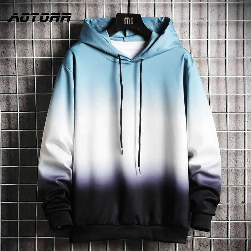 Patchwork Hoodies Pullover Male Hooded Jackets New Autumn Winter Casual Jogging Fitness Men Long Sleeve Sportswear Clothes 6xl