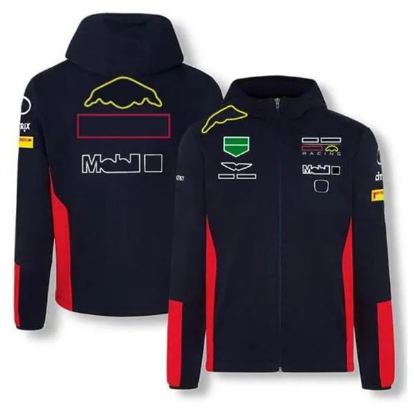 새로운 F1 레이싱 슈트 스웨트 셔츠 팀 재킷 동일한 맞춤형 B2