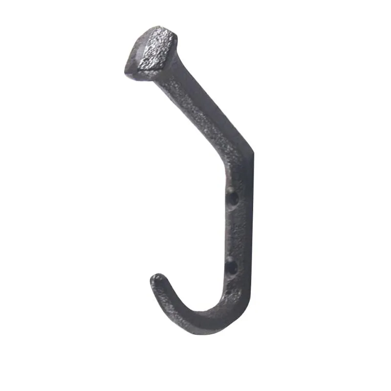 Rail Hooks For Coats Storage Cast Iron Organizer Entryway Heavy