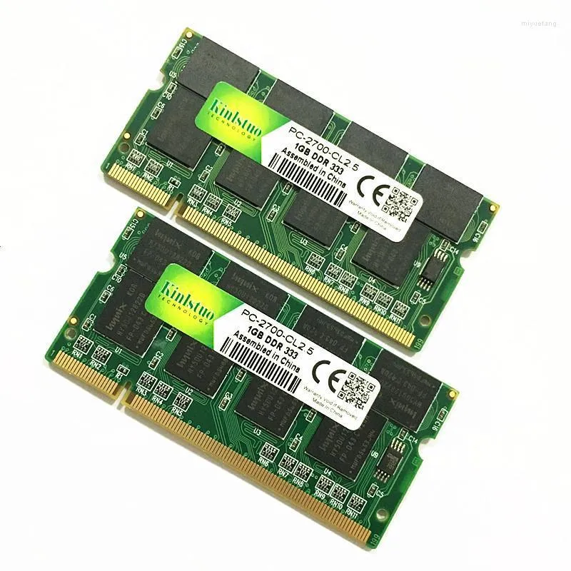 Rams Kinlstuo DDR1 1GB 300/400/266MHzラップトップメモリ​​333MHz 400MHz 266MHzノートブックメモリアラム