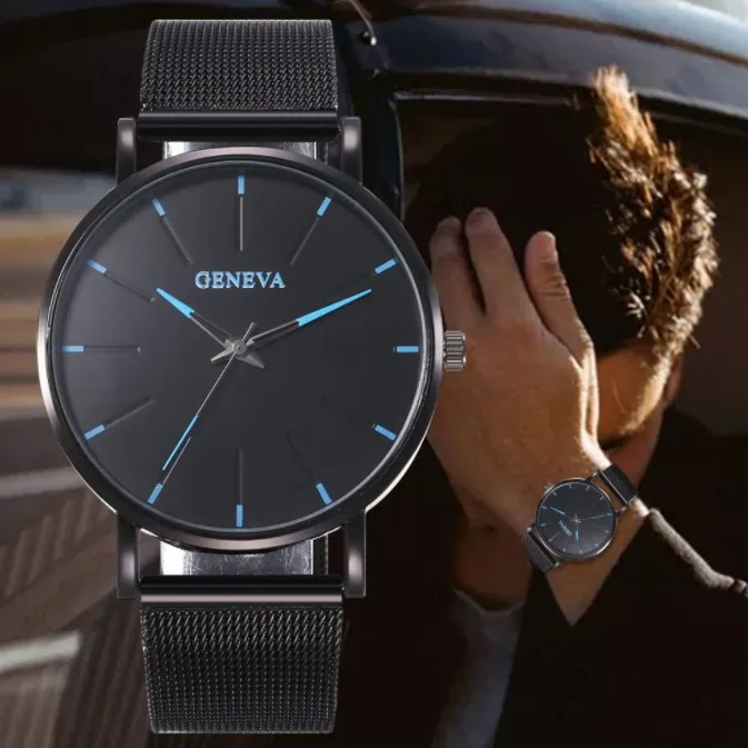 Men's ultra best sale thin watch