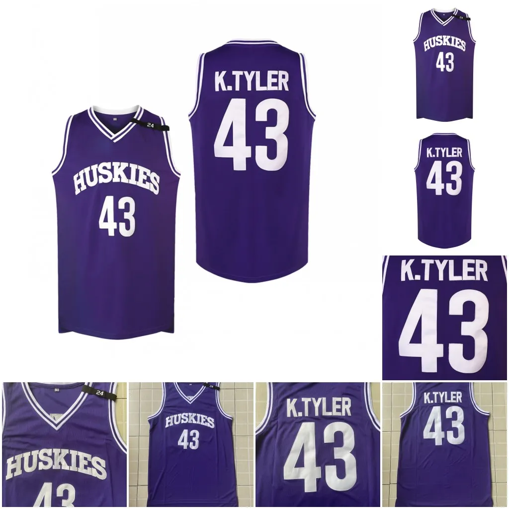43 Huskies The Sixth Man Movie Basketball Jersey 6 Marlon Wayans Ayans Purple Stuthed 2 196 DHgate