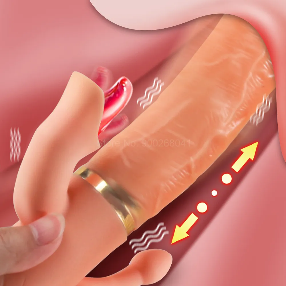 Handheld aquecimento vibrador vibrador lambendo clitóris estimular orgasmo feminina telescópica swing g masturbador sexy brinquedos