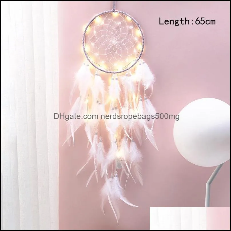 Arts And Crafts Girl Dream Catcher Wind Chimes Home Hanging Dreamcatcher Kids Children Bedroom Baby Room Decoration Aesthetic Accessories