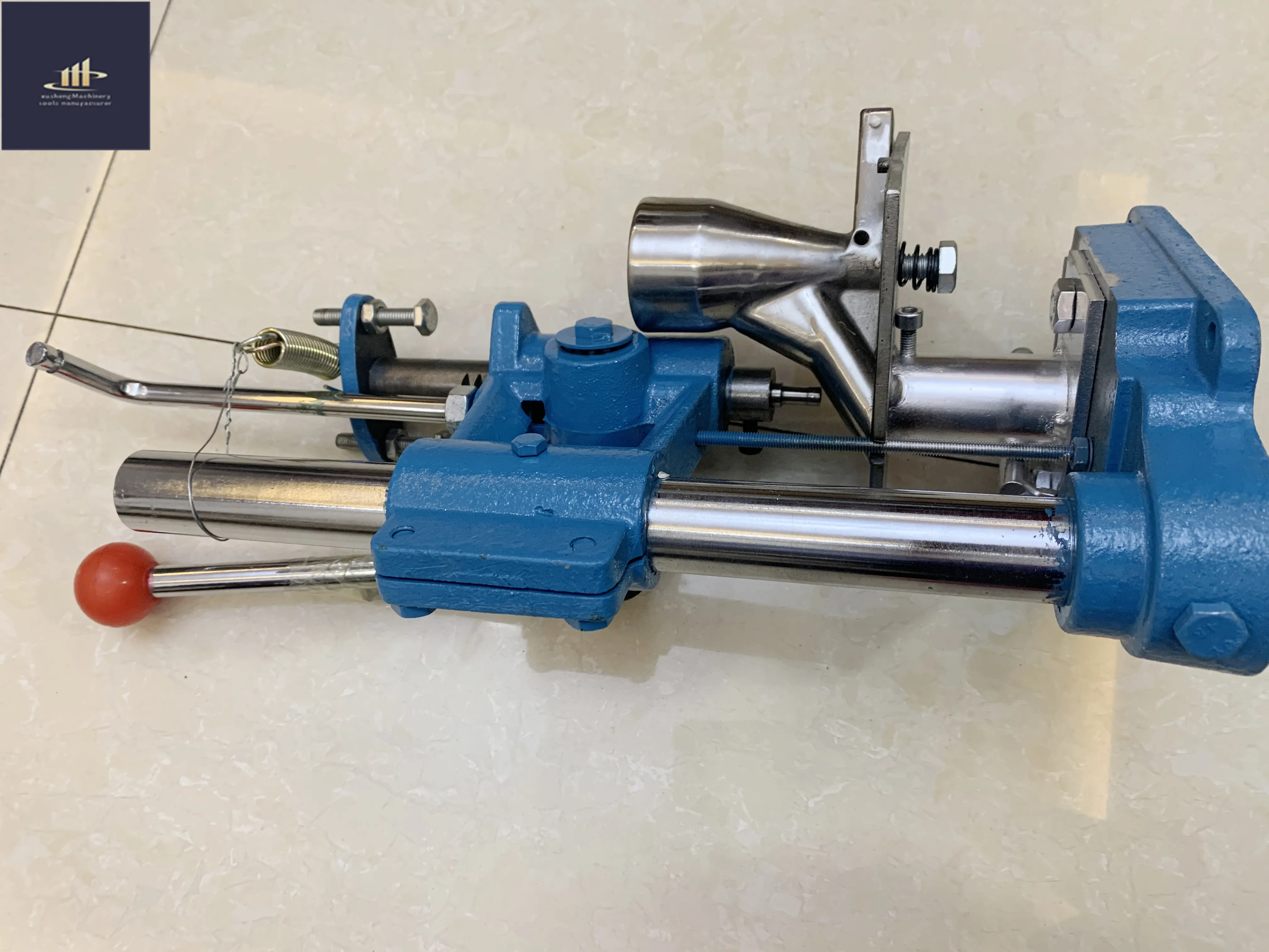 TDP-0 Niebieskie ręczne cukierki Milk Tablet Die Press TDP 0 Press Machine Tools Materiały przemysłowe