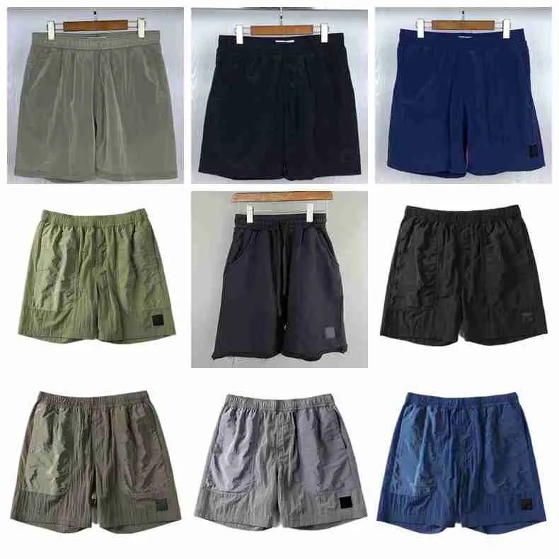 Calça de praia Designer Opstoney 2022 Brand shorts de verão Moda masculina correndo rápido Processo de lavagem seca de gonng pura algodão moda curta konng size m-2xl