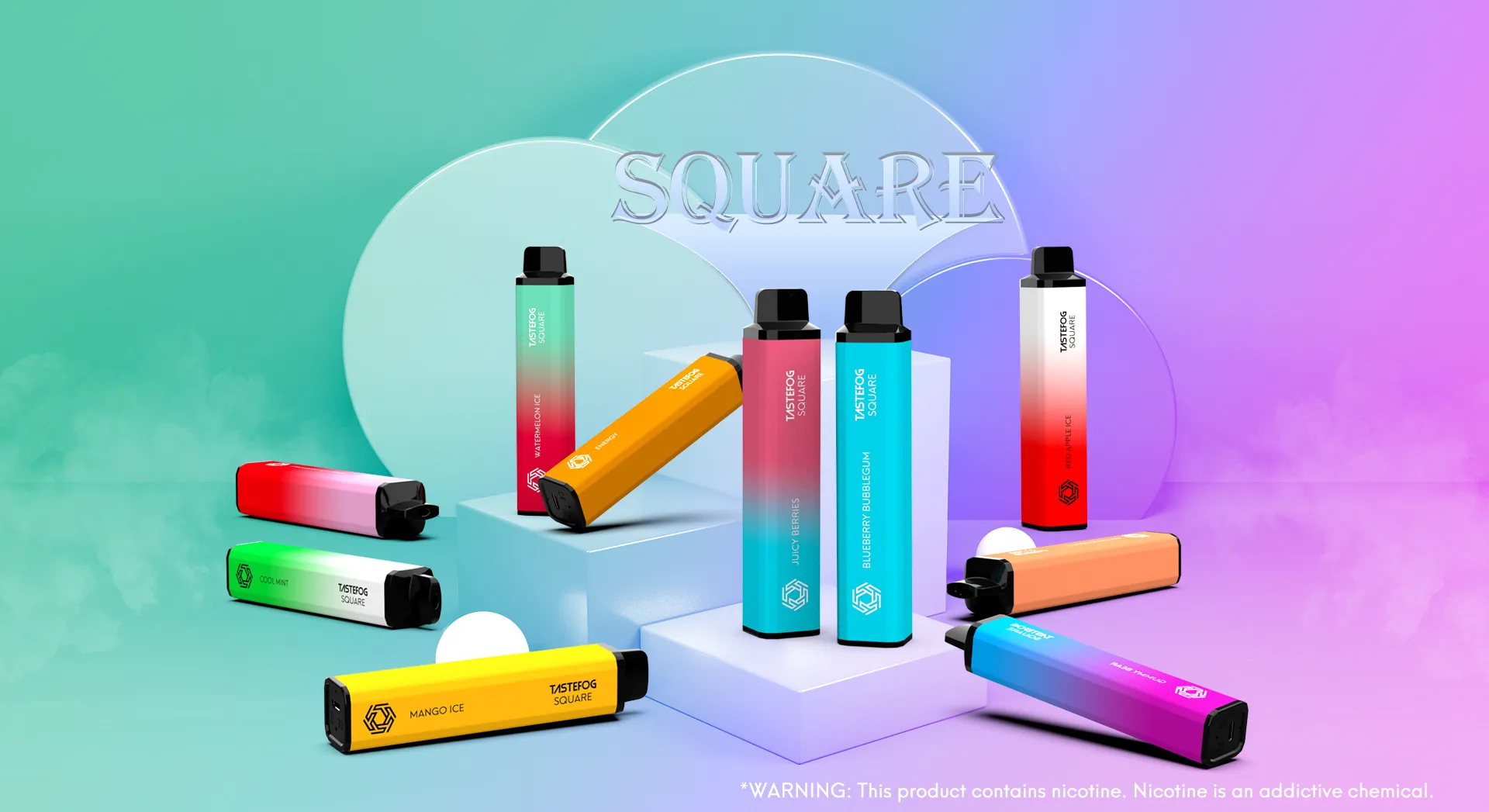 JC Tastefog Xxl Puff Bars Disposable Vape E Cigarette Engraved 2 5NIC 3500 Puffs Vape Pen 10ml