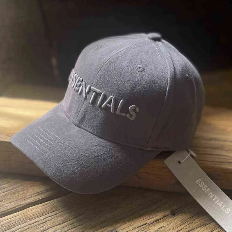 Essentials Baseball Cap Verstelbaar Paar Hardtop Vintage Duck Tongue Street Hip Gedrukt Vier Seizoenen Zonnehoed