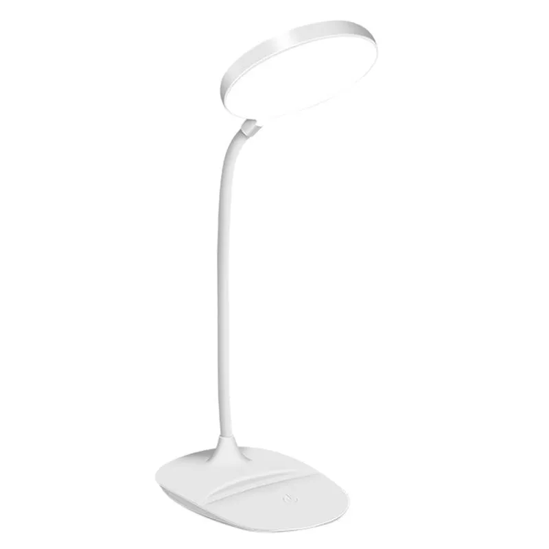 Lampes de table lampe de bureau lampe de lecture rechargeable interrupteur à pression de température de couleur 3 avec support FunctionTable