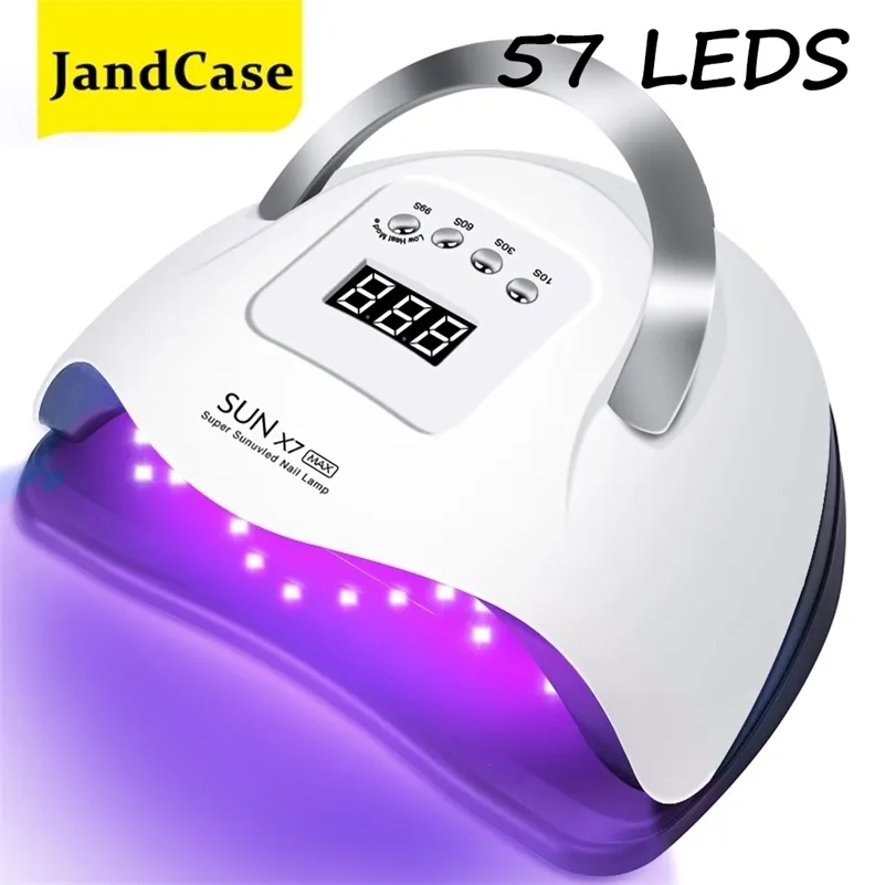 SUN X7 MAX UV LED For Dryer Gel Varnish Nail With Motion Sensing Professional Lamp for Manicure 220630