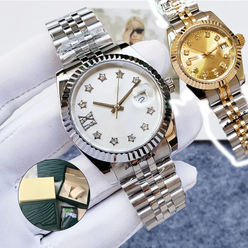 2024 Women Classic Wather Watch 28/31mm Movement Lady Wristwatches Full Full Detivity Tomanical Mechanical Mechanical Waterproof Valentine Watchs