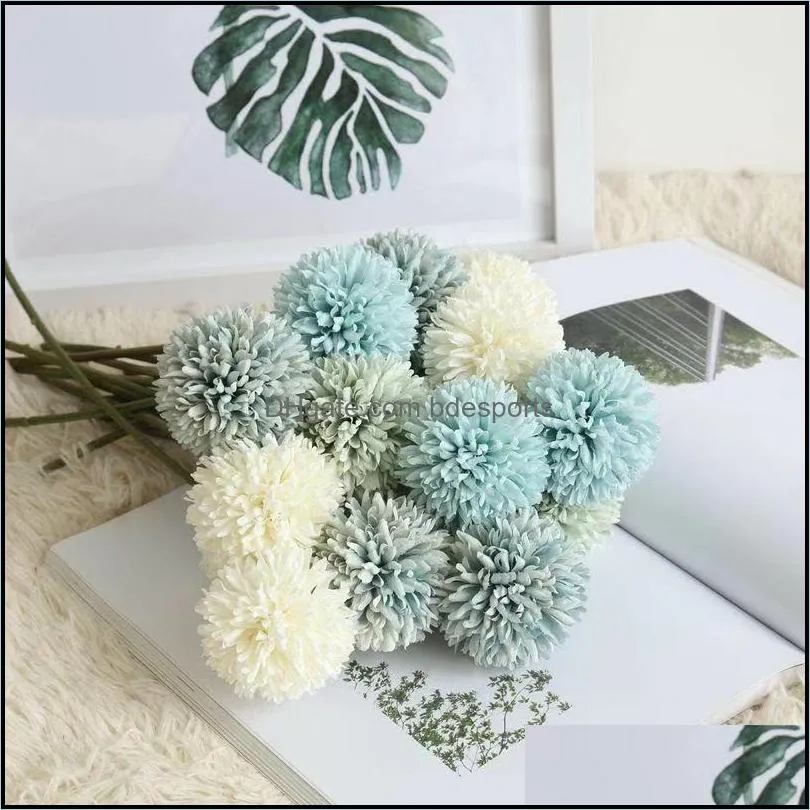 4500pcs Simulation chrysanthemum Dandelion Faux Floral