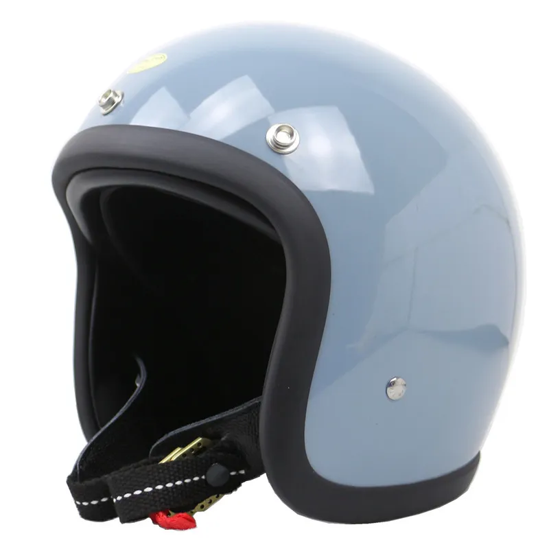 2024 Japanese Style Low-Profile Motorcycle Helmet TT&CO 500TX Half Face ABS  - Multi-Color - L, M, XL, XXL