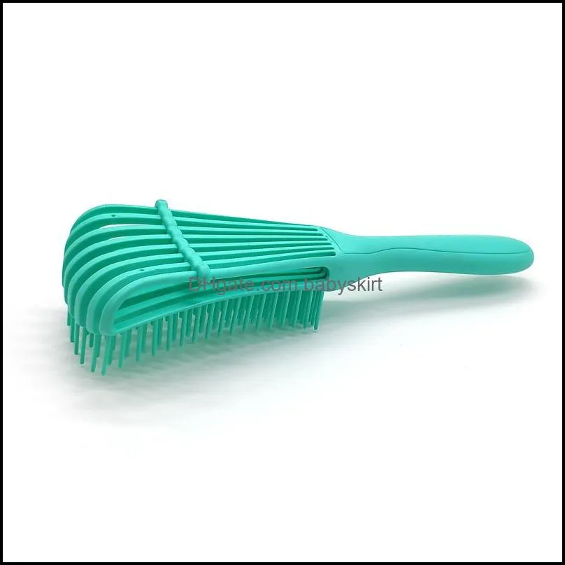 Scalp Massage Comb Hair Brush Women Detangle Hairbrush Anti-tie Knot Professional Hair Brush Octopus Type Comb