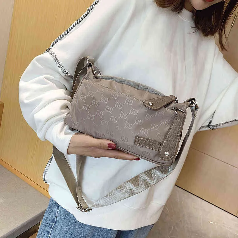 Factory Online Export Designer Bags Tote New Messenger Women's 2022 Versatile Anti Splash Cloth Single Shoulder