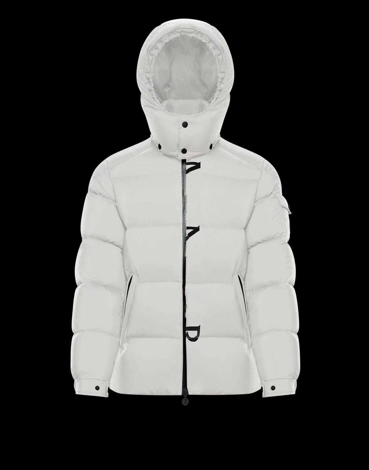 Outerwear & Coats Fashion Design Jacket Men's Down Jacket Autumn/winter Coat Zipper Letter Print Back Ed Men's Parka