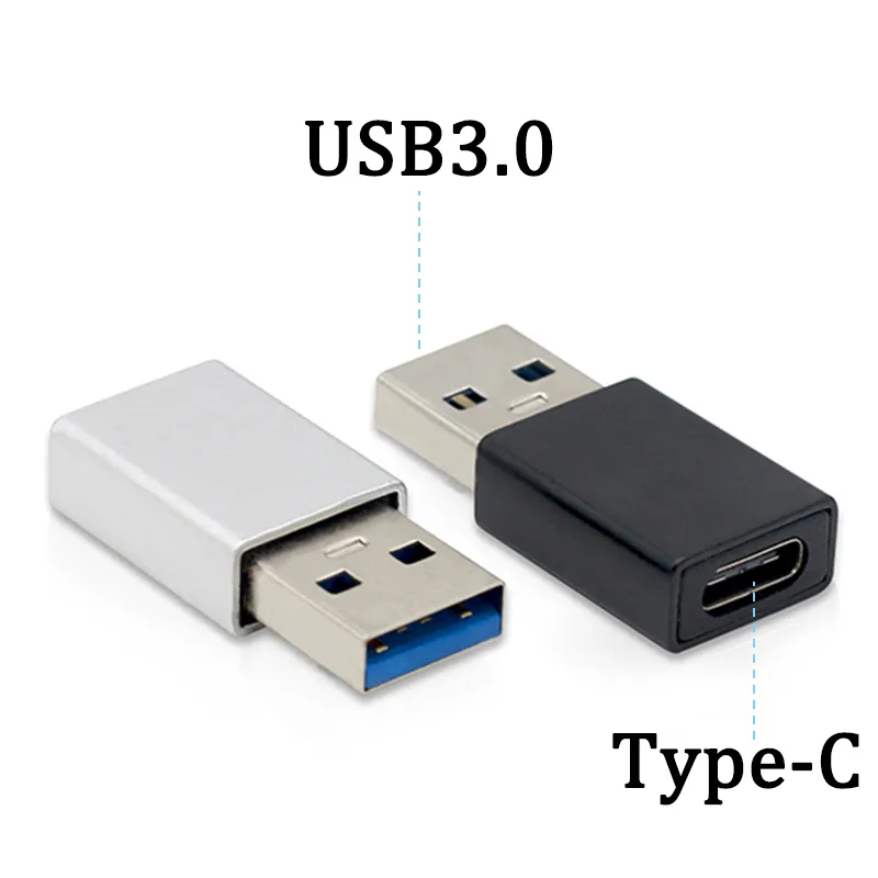 USB-Stecker auf USB-Typ-C-Buchse, OTG-Adapter, Konverter, Typ-C-Kabel-Adapter für Nexus 5 x 6p, Oneplus 3, 2, USB-C-Datenladegerät