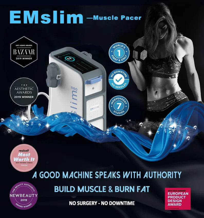 Pour la forme du corps Article Hiems électromagnétique Emslim Rf Salon Spa Utilisation