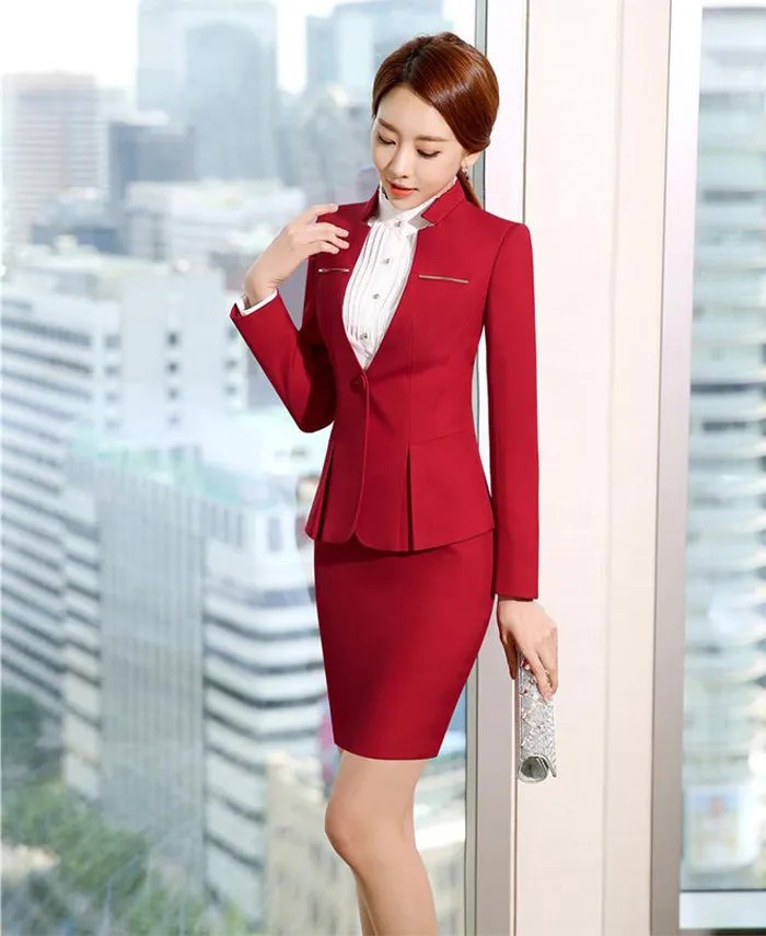 Fashion One Button Mother of the Bride Suits dress Slim Fit Women Ladies Evening Party Tuxedos Formal Wear For Wedding Jacket Pants or Skirt 008