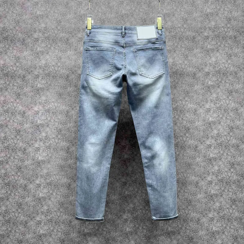 5分落語集 メンズジーンズデザイナー22s春と秋の新しいinsファッションブランドchサンスクリットクロスプリンティングスリムフィット レギンスジーンズメンvsgf 生産流通上 Apparel Men S Clothing Fr