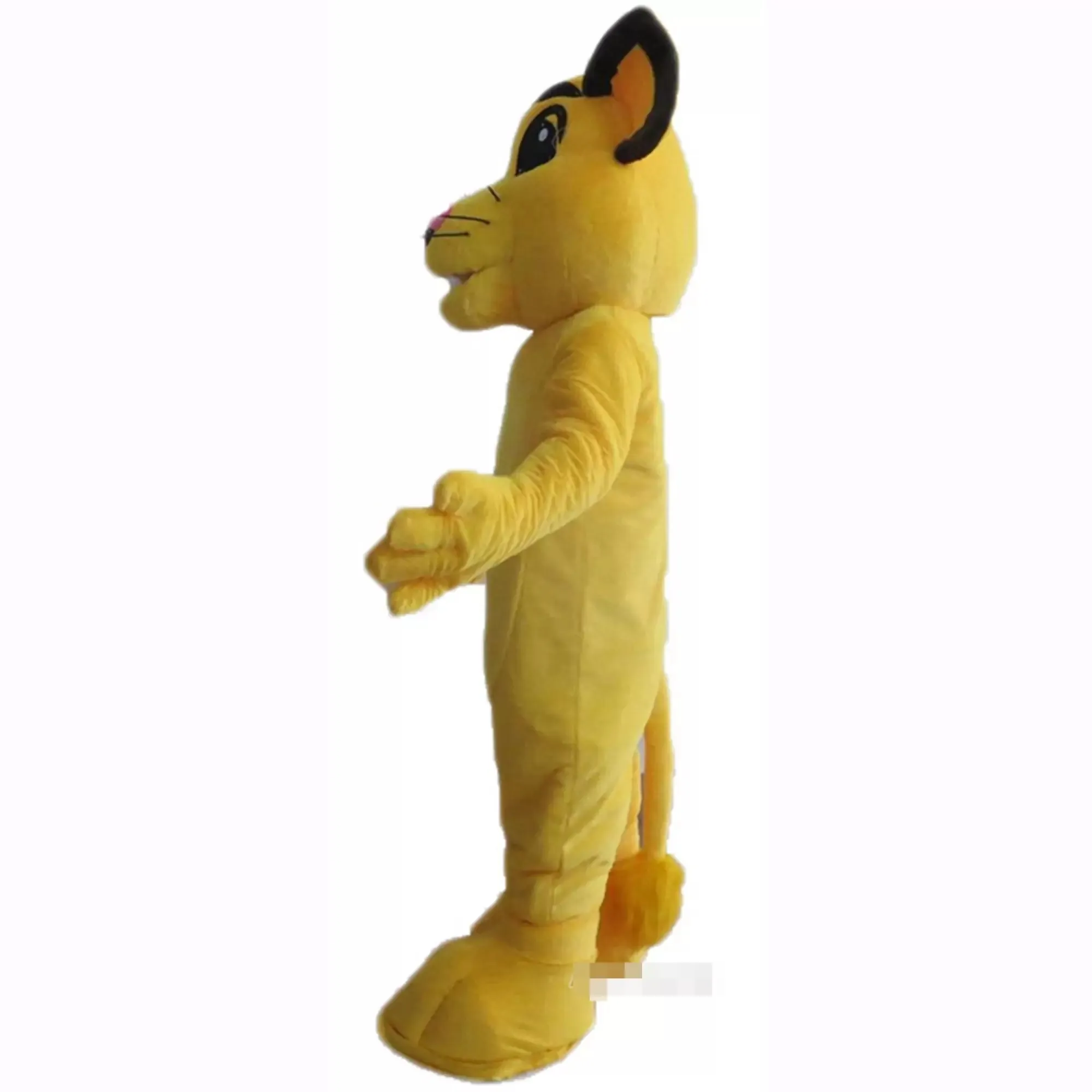 2022 Robe de festival Costumes de mascotte de lion en peluche Carnaval Hallowen Cadeaux Unisexe Adultes Fantaisie Jeux de fête Tenue Célébration de vacances Tenues de personnage de dessin animé