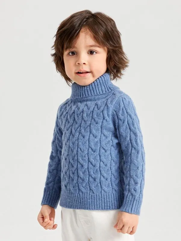Débardeur TU Pour Garçon – Coton Bleu – Encolure Ras-du-cou – Taille 2-3 Ans