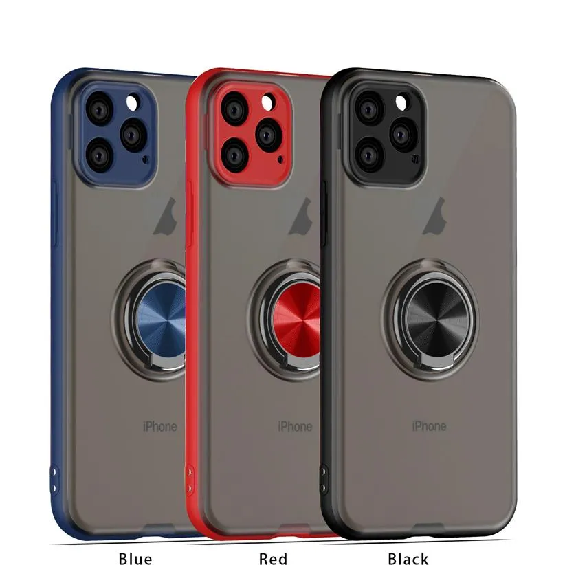 Iphone 11 Pro Max Phone Case with Magnet Ring Silicone cases Iphone X XR XS MAX 6 6S PLUS 7/8 Cover Apple272Z