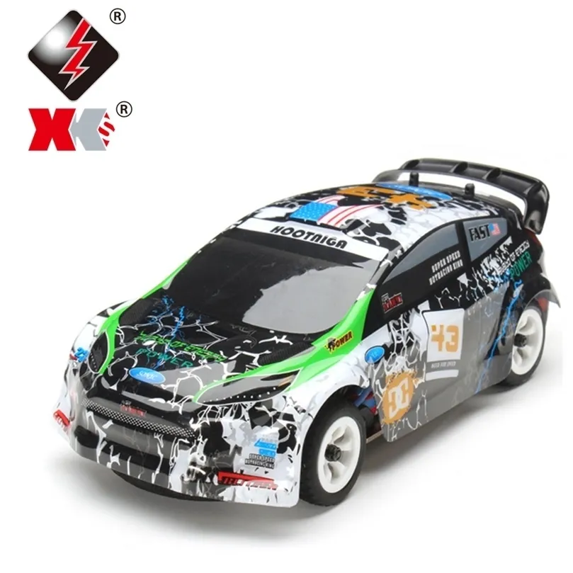 Wltoys K989 1/28 2.4G 4WD voiture brossé RC télécommande course RTR dérive alliage hors route chenille jouets modèles 220429