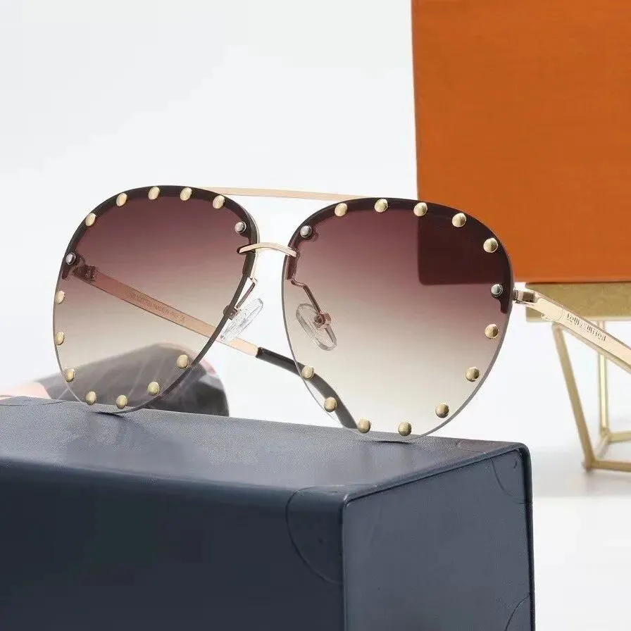 Nieuwe mode zonnebril Europees en Amerikaanse avant-garde-vrijetijds anti-glans zonnebril