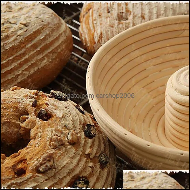 pcs diy bread making tools set inclue basket/covers/ lame/stencil proofing basket sourdough banneton 808 baking & pastry