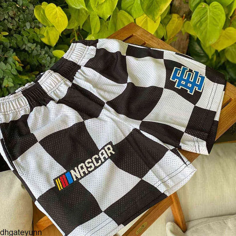 Checkered flag hotsell shorts mens