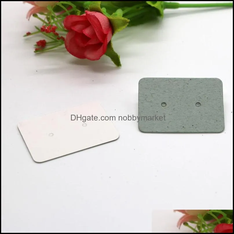 2.5x3.5cm Card for Making Jewelry Diy Accessories Wholesale Card Earrings/Stud Earring Display Cards Label Tags