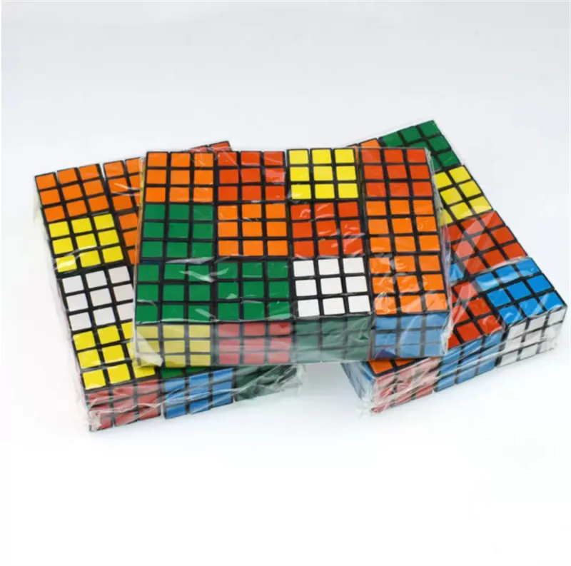 Puzzle cube fidget, jouet de petite taille 3cm, Mini Cube magique, jeu d'apprentissage de la magie éducative, bon cadeau, jouets de décompression