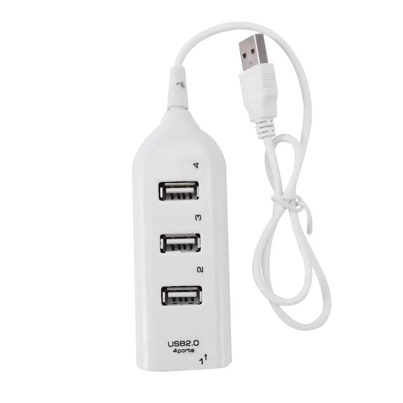 Hubs High Speed Micro Mini 4 Ports 2.0 USB HUB Splitter Adapter For Laptop PC Notebook Receiver Computer Peripherals AccessoriesUSB