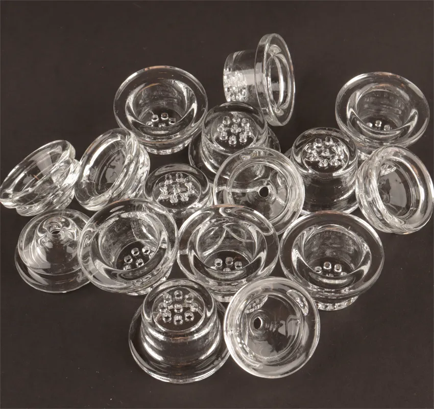 glass bowls for tobacco Pipe Black - Red Chunky Colorful Large Bowl Smoking Bowl Glass Pipes for Smoking -