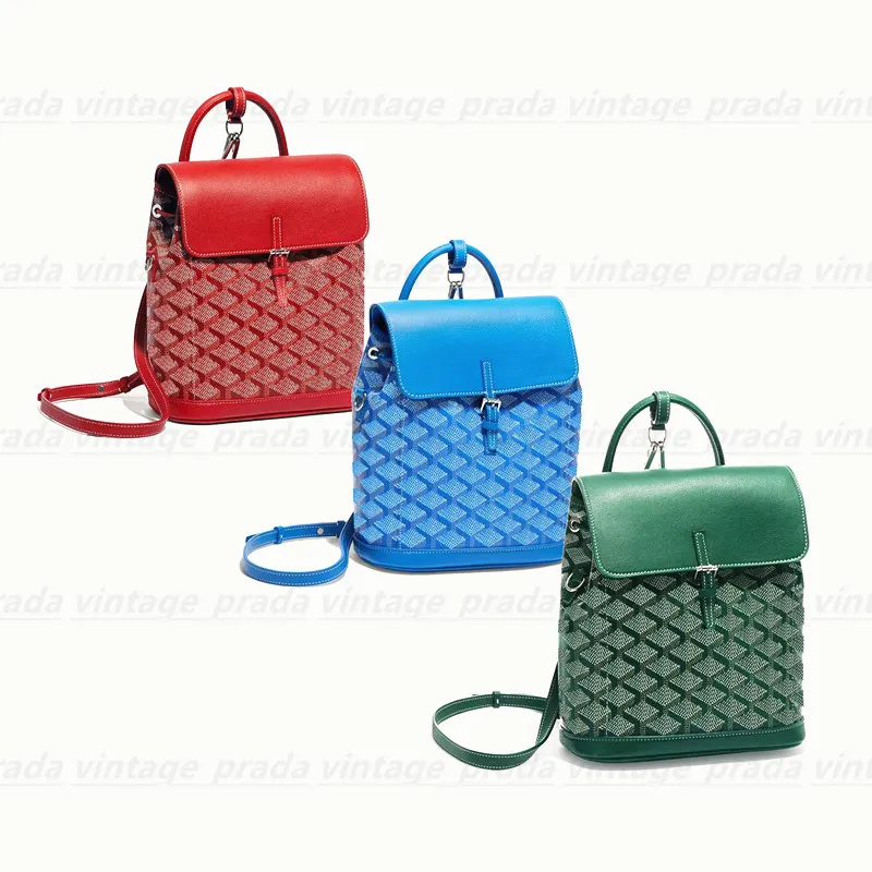 Sac d'école de qualité supérieure Cross Body cartes fourre-tout gy Luxurys Designers pièces de monnaie en cuir pour hommes Sacs à bandoulière Alpin MINI Sac à dos Style sac à main pour femme sac à main Portefeuilles porte-cartes