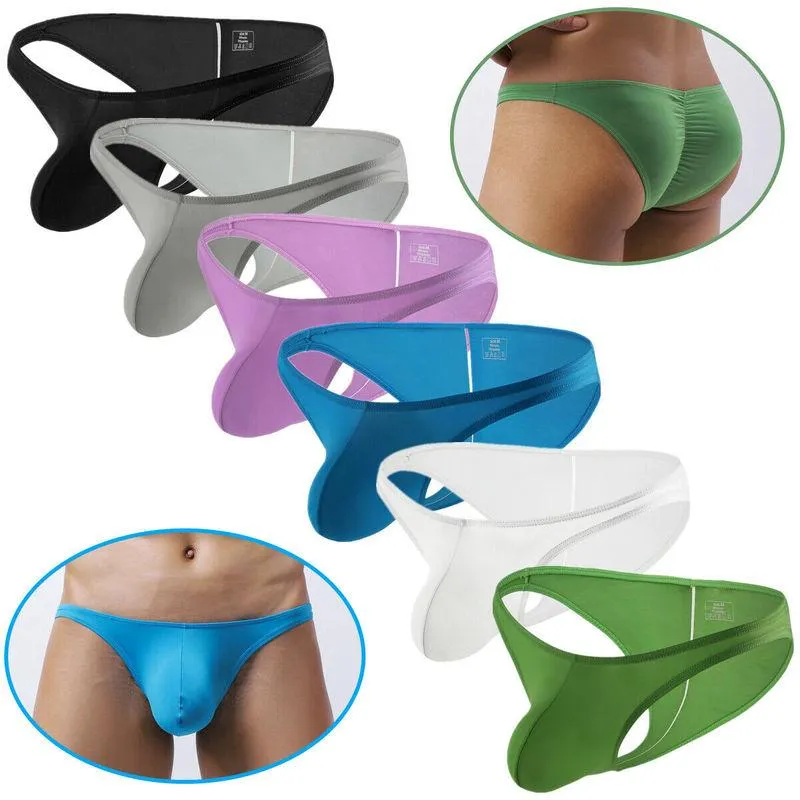 New Men's Underwear T-Back G-String Briefs Sexy Breathable Tangas Thong  Lingerie Sleepwear 