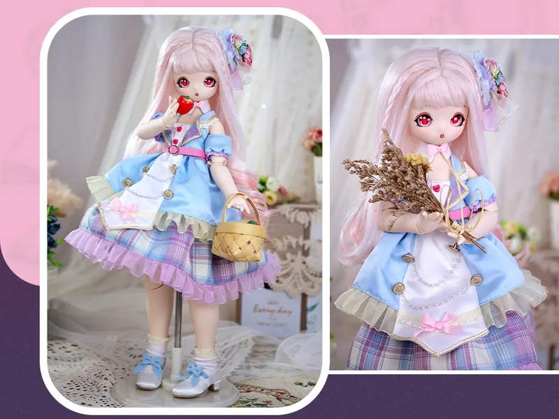 Dream Fairy 1/4 BJD Anime Style 16 Polegadas Doll Junta De Bola Conjunto  Completo, Incluindo Roupas De Roupas Kawaii Para Meninas MSD 220505 De  $398,02