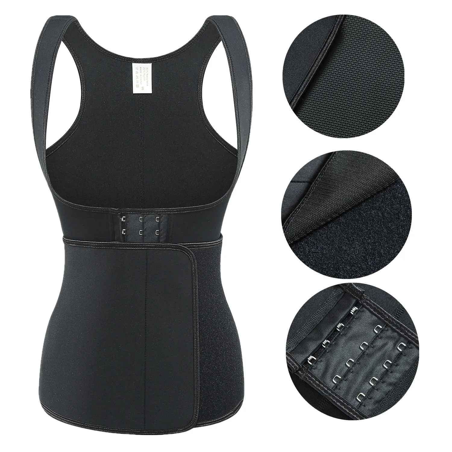 Neoprene Adjustable Sauna Sweat Girdle For Women Slimming Waist Trainer  With Tummy Control, Belly Klopp Shaper, And Shapewear Workout Suit From  Buymall, $28.07