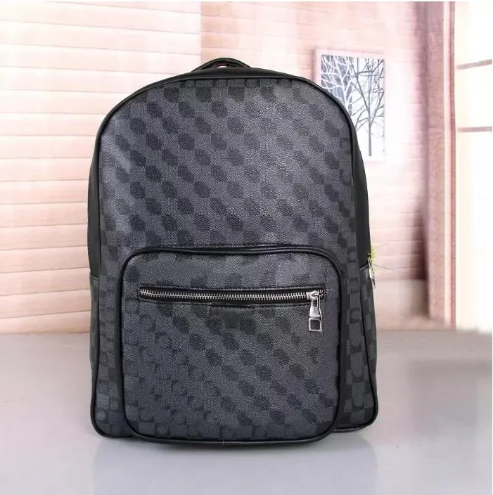 2023 Designer 41056#571#Black Embossing Mochilas Handbags Men Women Mochilas de Couro Genuíno Mochila Moda Moda Senhora Mochila Mochila Presbyopic Mochilas Mochilas