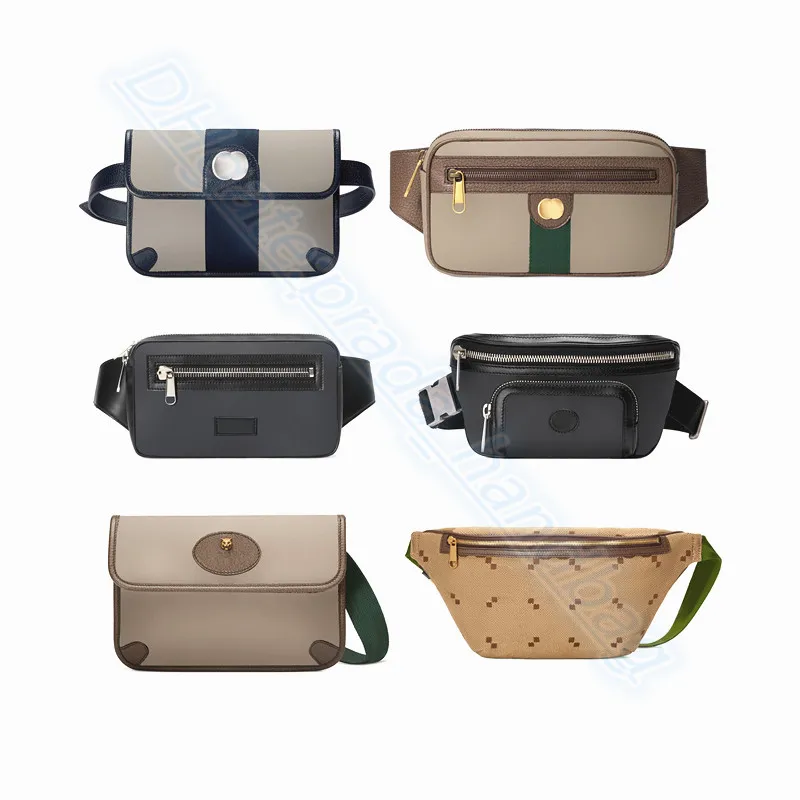 Luxurys classique Ophidia poitrine bum Sacs de taille marmont Cross Body bag fourre-tout sac banane designer hangbag hommes femmes Portefeuilles sac en nylon sacs banane Sacs de taille sac à main en cuir