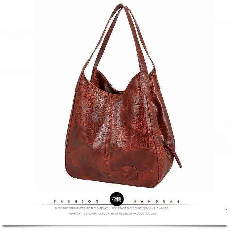 HBP Luxury Designer Handbag Shoulder Bag Cowhide Bucket Bags Interior Zipper Pocket Women Fashion Crossbody Handbags th