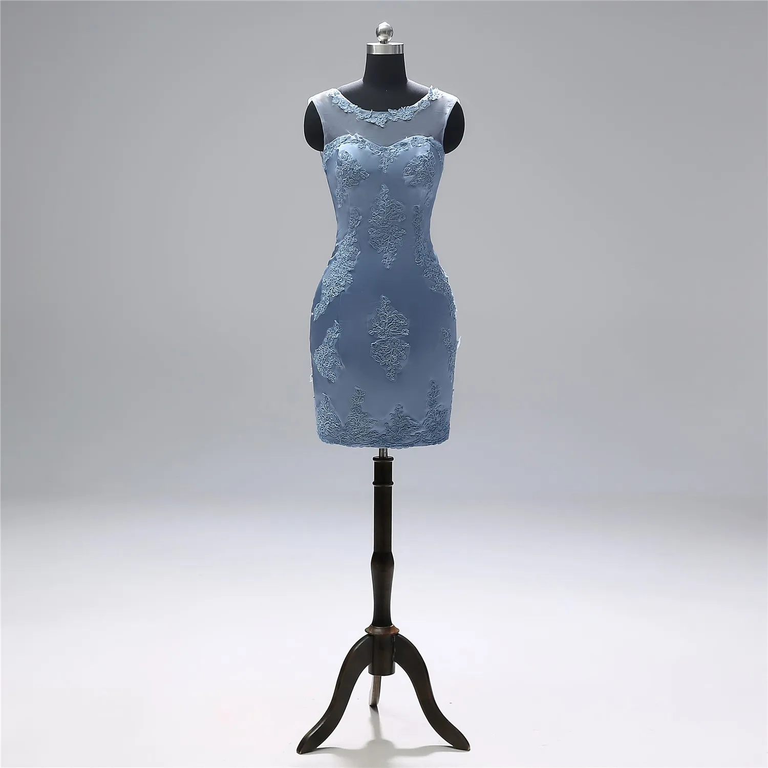 sachin and babi light blue dress Short/Homecoming Dresses Ladylike Boutique