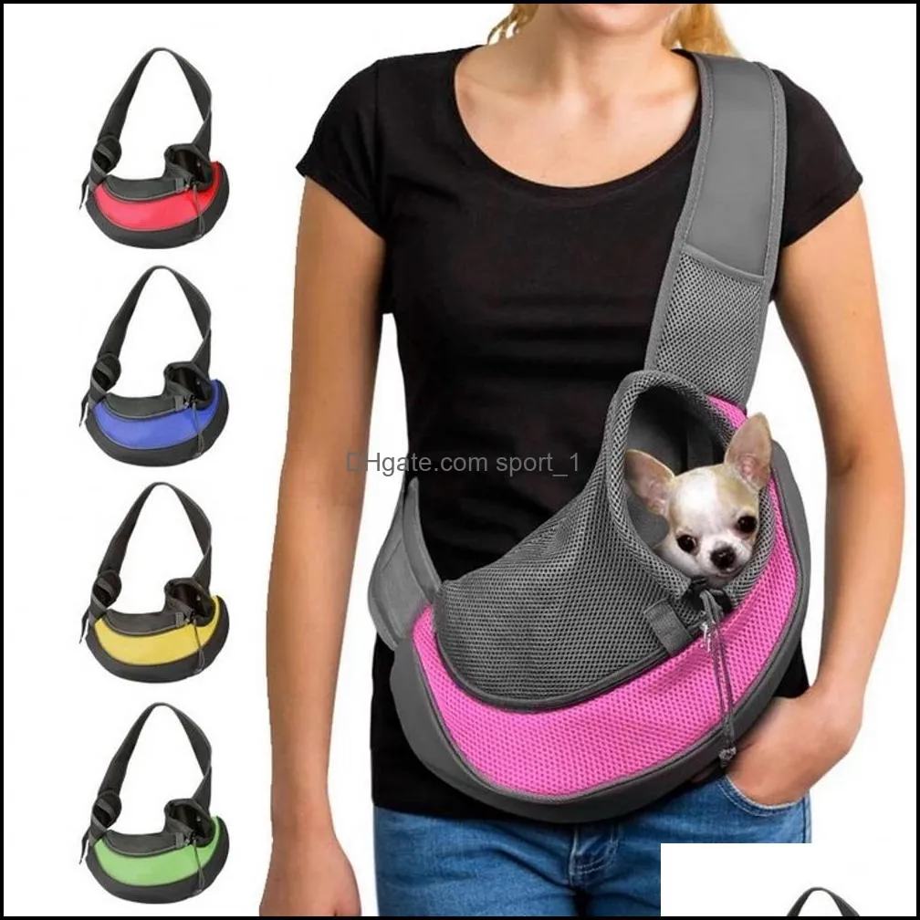 pet dog cat carrier shoulder bag front comfort travels tote single shoulder bag pet supplies outdoor travel pet carrier handbag wll249