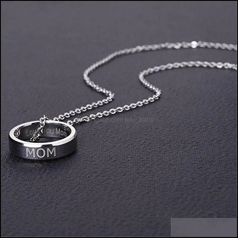 love necklaces luxury novel jewelry necklace for family members father`s day mother day`s gift family necklace