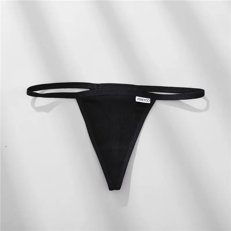 FINETOO /Cotton Thong Sexy G String Panties M XL Girl Underpants Low Rise T  Back Underwear Female Lingerie Panty 220505 From Jia03, $3.75