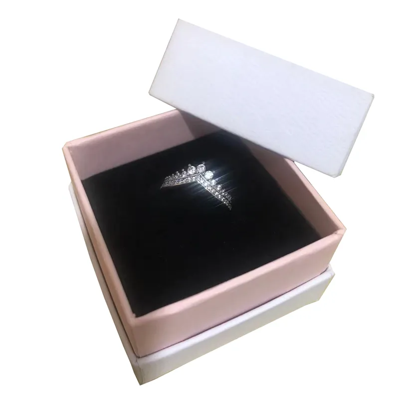 s925 Silver Rings for Women Wedding Engagement Gift Jewelry Fit Pandora Accessories With Box