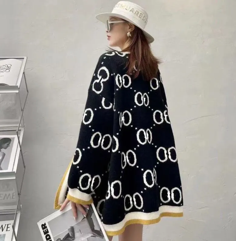 Yeni Kadın Kazak Hırka Moda Uzun Kollu Triko Kadın tasarımcı Kazak ceket S-XL