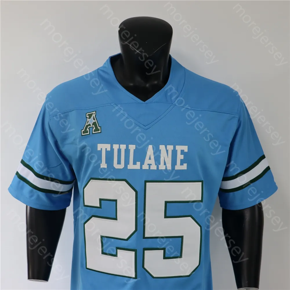 Tulane Green Wave Football Jersey Matt Forte, Size S 3XL, All